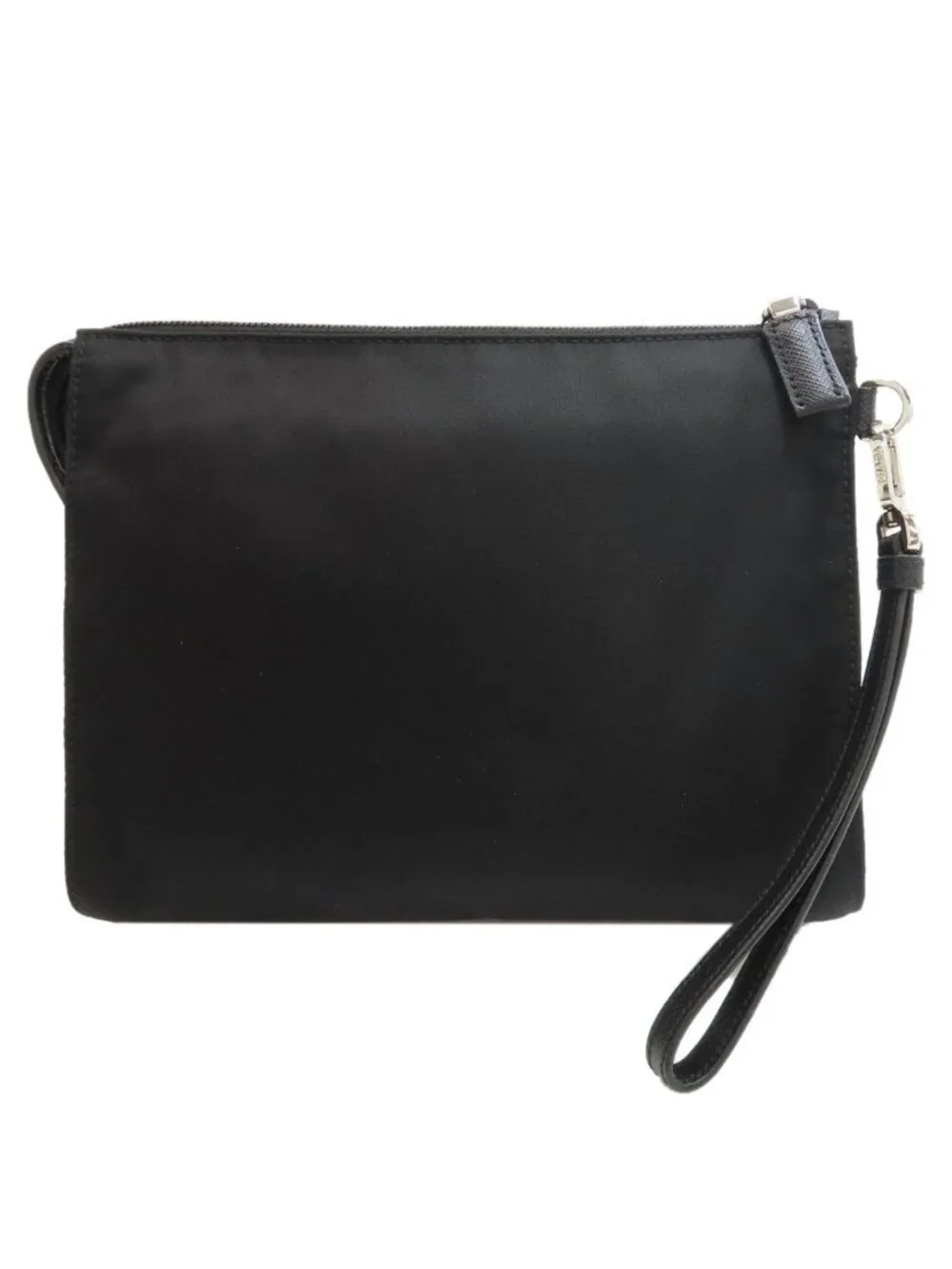 Prada Logo Pouch Nylon